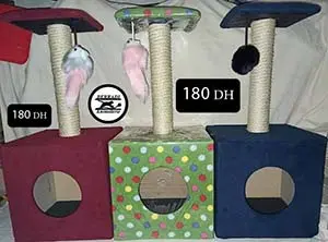 بيوت للقطط للنوم واللعب وحتى الولادة